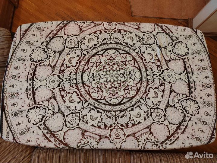 Скатерть винтаж с бахромой 1950-е