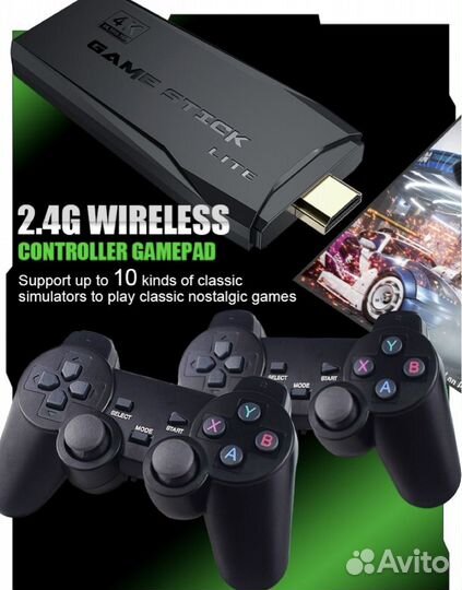 Игровая приставка game stick lite