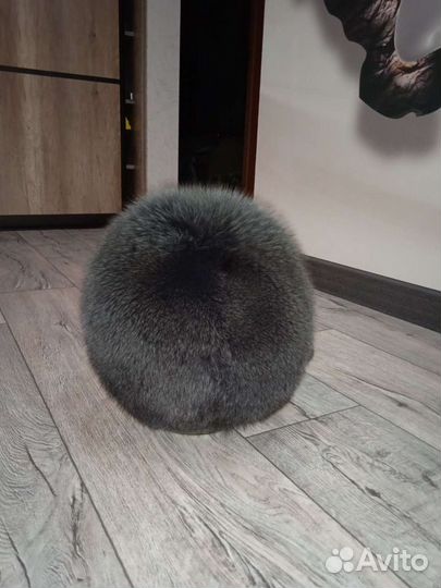 Шапка женская из песца