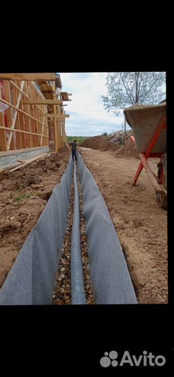 Ручной копка транше