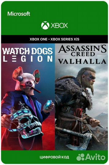 Assassin’S creed valhalla + watch dogs:legion
