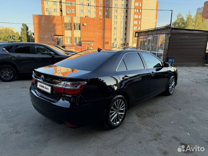 Toyota Camry 2.5 AT, 2017, 151 960 км