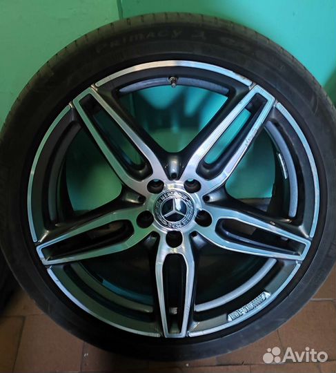 Колеса на mercedes r19 amg разноширокие