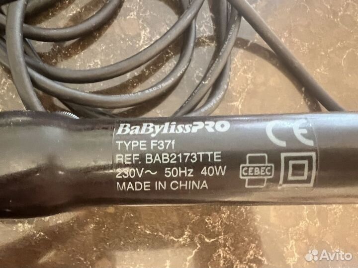 Плойка babyliss pro titanium вав2173тте