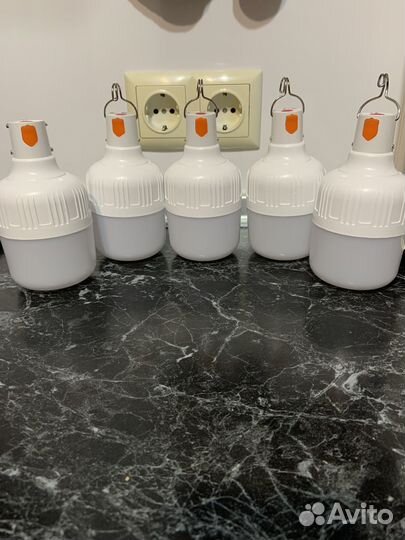 Кемпинговый фонарь с аккумулятором, 100W (10Ватт)