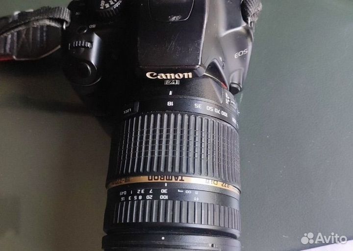 Зеркальный фотоаппарат canon 1000d