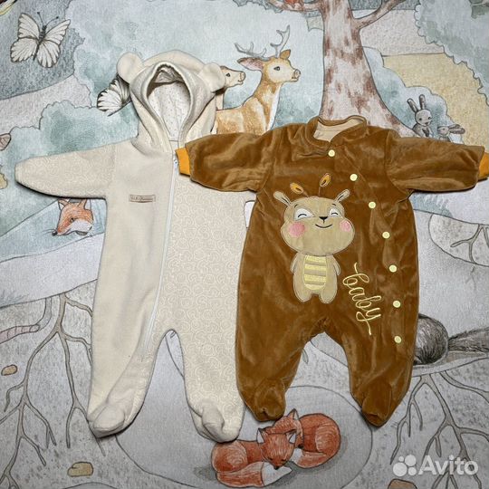 Большой пакет одежды для малыша