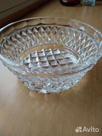 Пепельница из цвет стекла Чехия, начало 70х годов