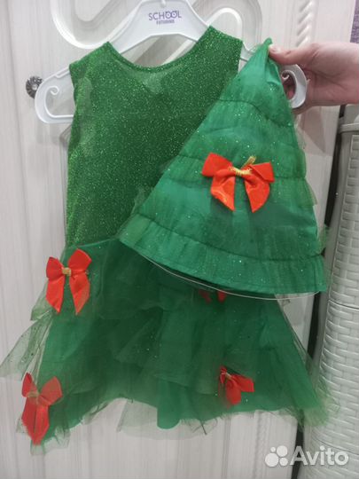 Новогодний костюм ёлочки