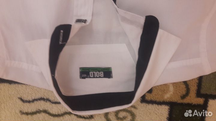 Рубашка белая на мальчика