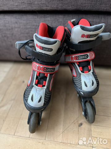Роликовые коньки раздвижные 29-33 рр
