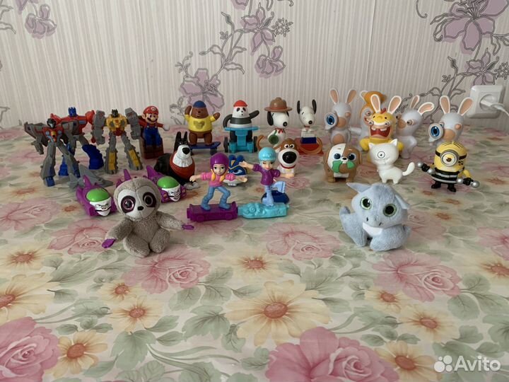 Игрушки из макдональдса с 2015 по 2021
