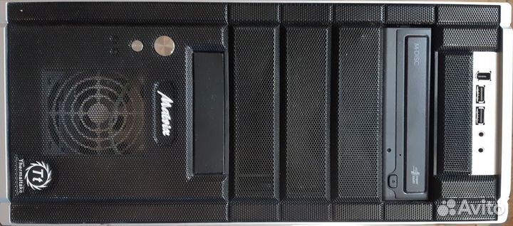 Корпус алюминиевый бп+dvdrw+HDD