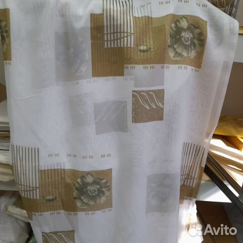 Тюль - вуаль набивная. Высота 280 см