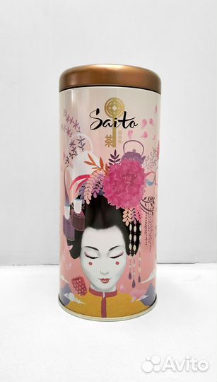 Жестяная банка из-под чая