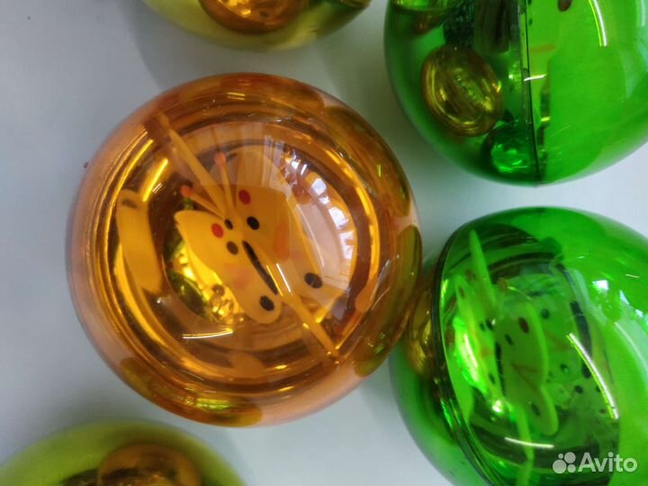 Новый шар с бабочкой СССР