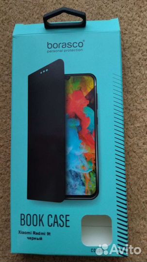Чехол книжка на redmi 9Т