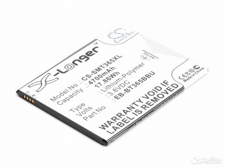 Аккумулятор Samsung SM-T390, SM-T395 (EB-BT365BBE)