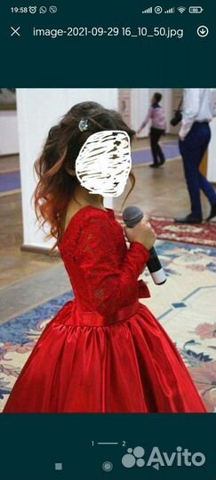 Бальное платье для девочки рост 140