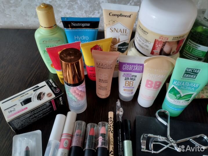 Набор косметики пакетом бу