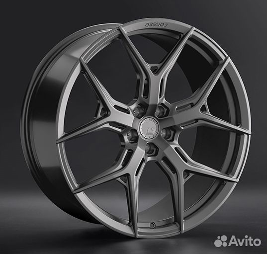 LS Forged FG14 : 10.5x21 5*112 Et:43 Dia:66.6 MGM