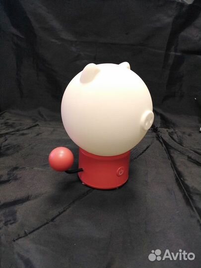 Ночник силиконовый свинка