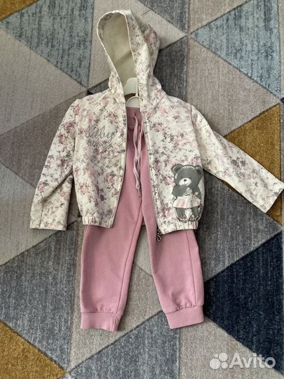 Вещи пакетом на девочку 92 98