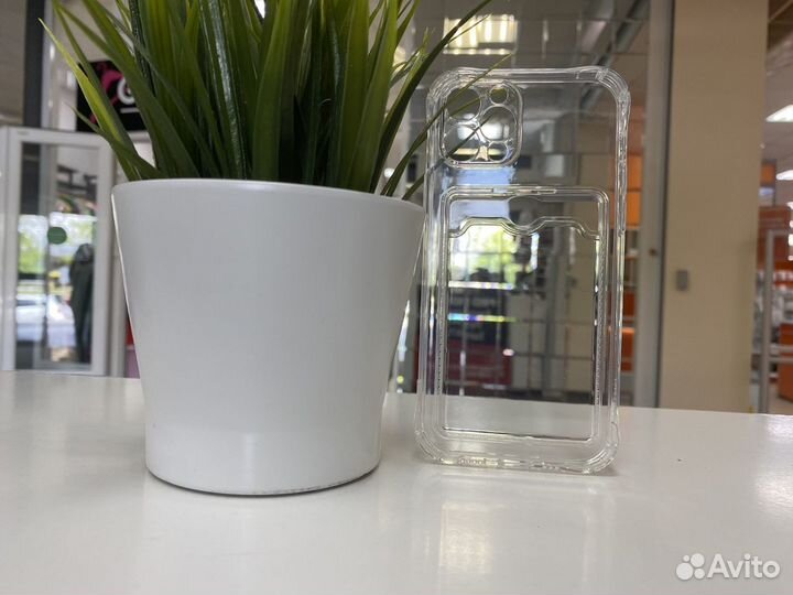 Чехол с карманом для карт iPhone