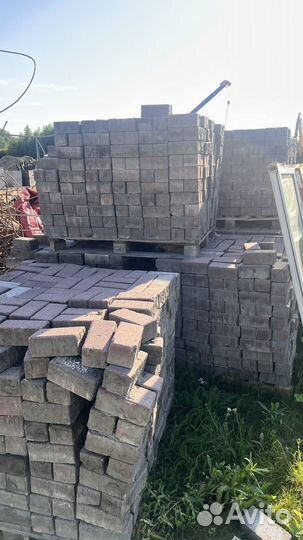 Тротуарная плитка бу