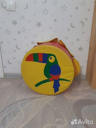 Пуфик Для детей «Попугай»