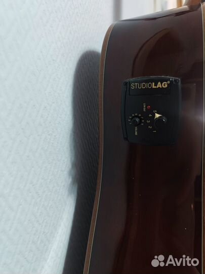 Полуакустическая гитара Lag Tramontane T100DCE