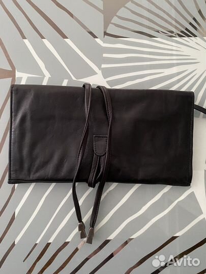 Женский кожаный клатч