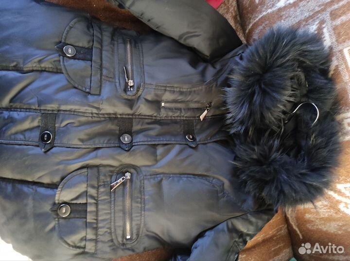 Пуховик зимний женский