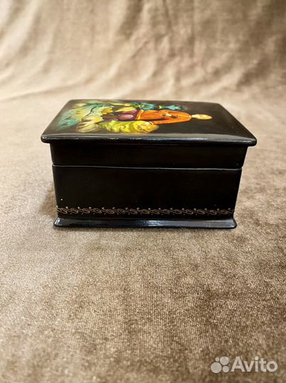 Шкатулка.Федоскино.Данила-мастер.1978 год