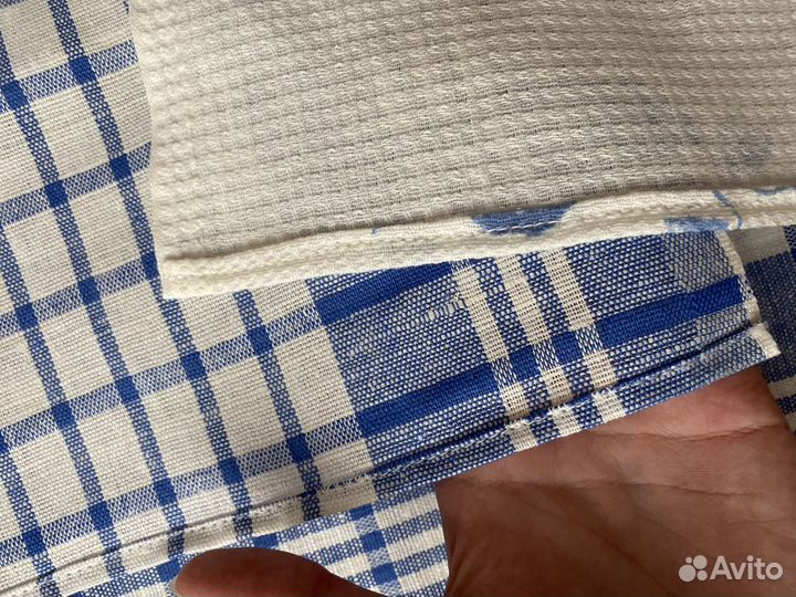 Полотенца лён новые большие