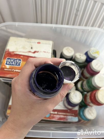 Гуашь художественная