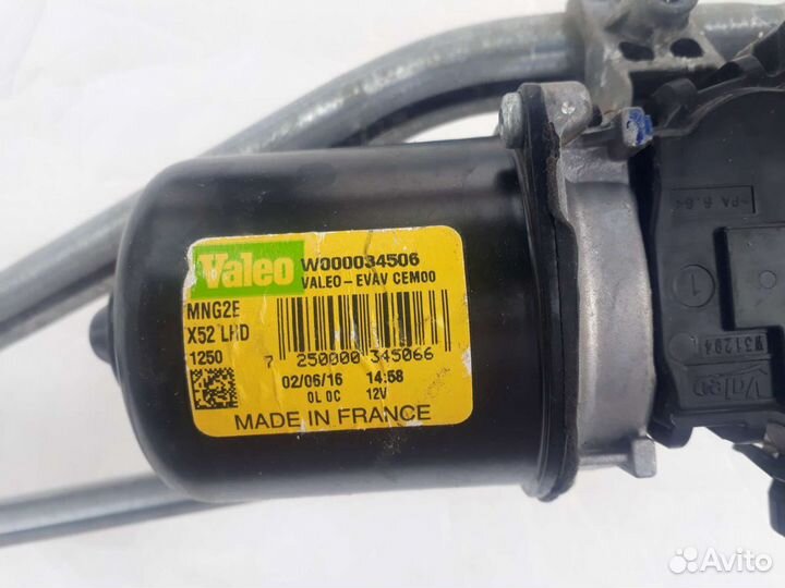 Трапеция дворников рено логан 2