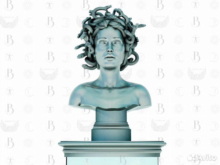 Бюст Медуза Горгона 75 см