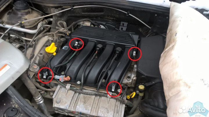 Экран двигателя F4R Рено Дастер, Ниссан Террано 2л