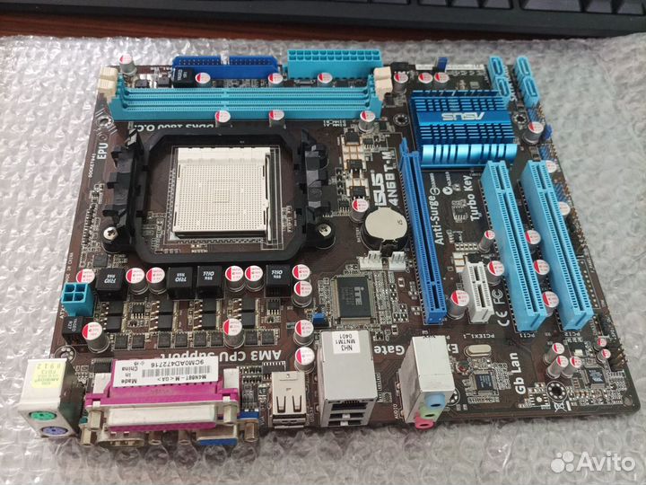 Материнская плата Asus m4N68T-M AM3 сокет