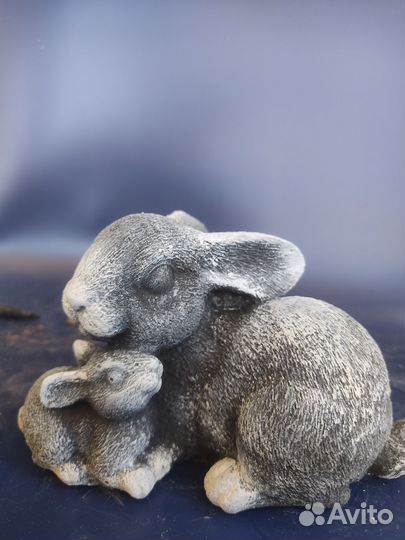 Декор для сада Кроличья семейка