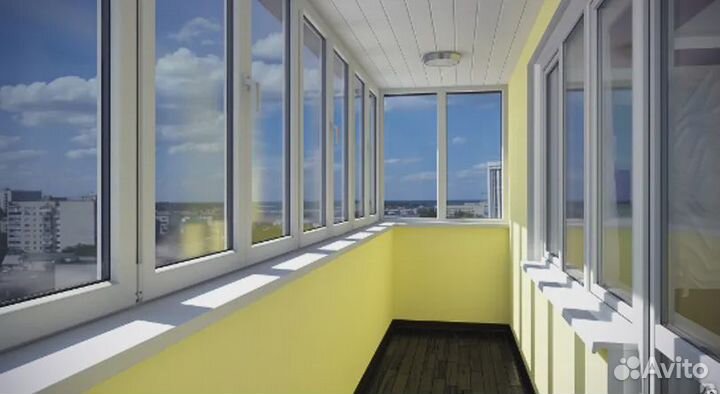 Остекление балконов, Пластиковые окна и двери