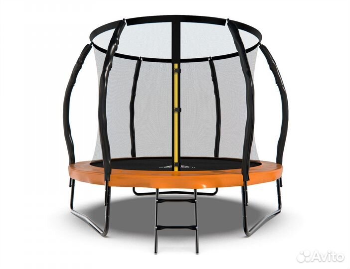 Детский батут с сеткой (внутр) 8ft (244 см) новый