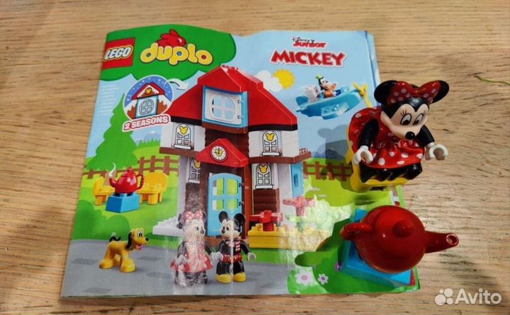 Lego duplo 10889 Летний, зимний домик Микки Мауса