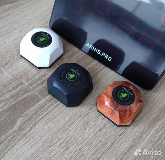 Кнопки вызова официанта модель Бургер и табло