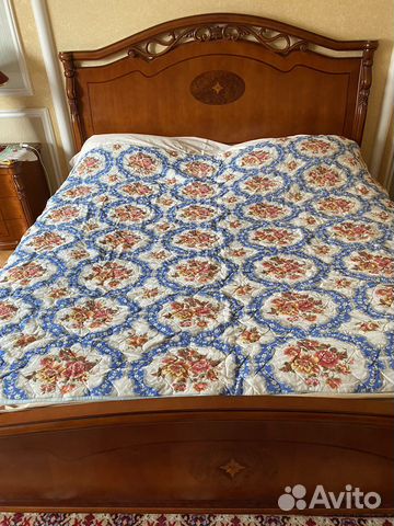 Покрывало на кровать бу