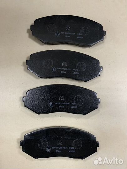 Колодки тормозные передние grand vitara II