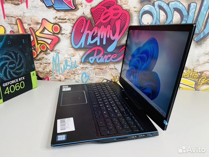 Игровой ноутбук Dell i5/8/SSD512/GTX 1650