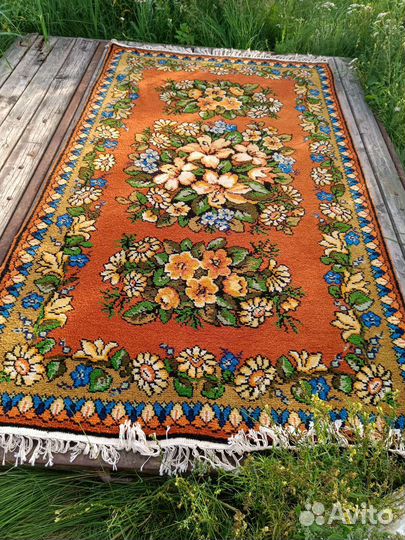 Винтажные сибирские ковры ручной работы