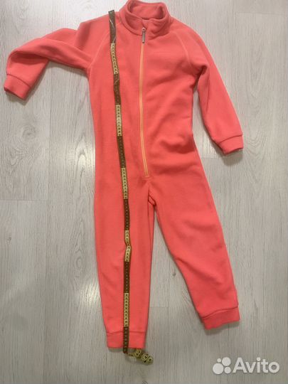 Флисовый комбинезон поддева